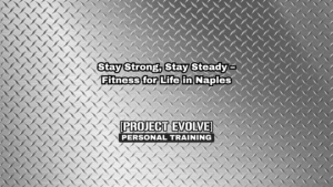 personal training near me helping older adult improve balance and strength in Naples FL gym