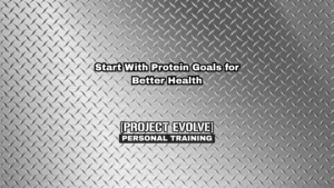 Personal trainer near me discussing protein goals at a Naples gym