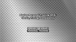 Coaches at Project Evolve strength training gym in Naples FL answering member questions